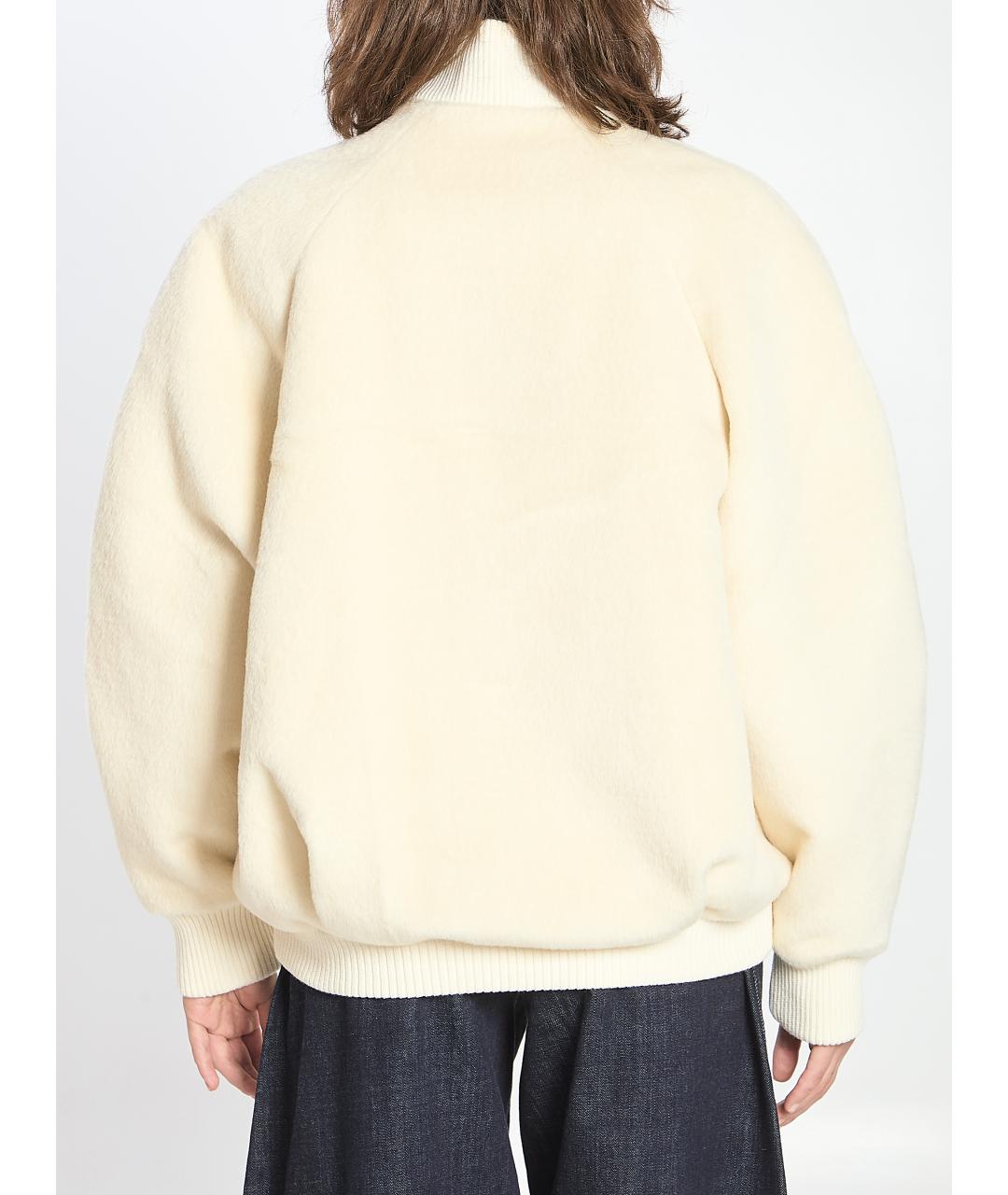JACQUEMUS Желтая шерстяная куртка, фото 4