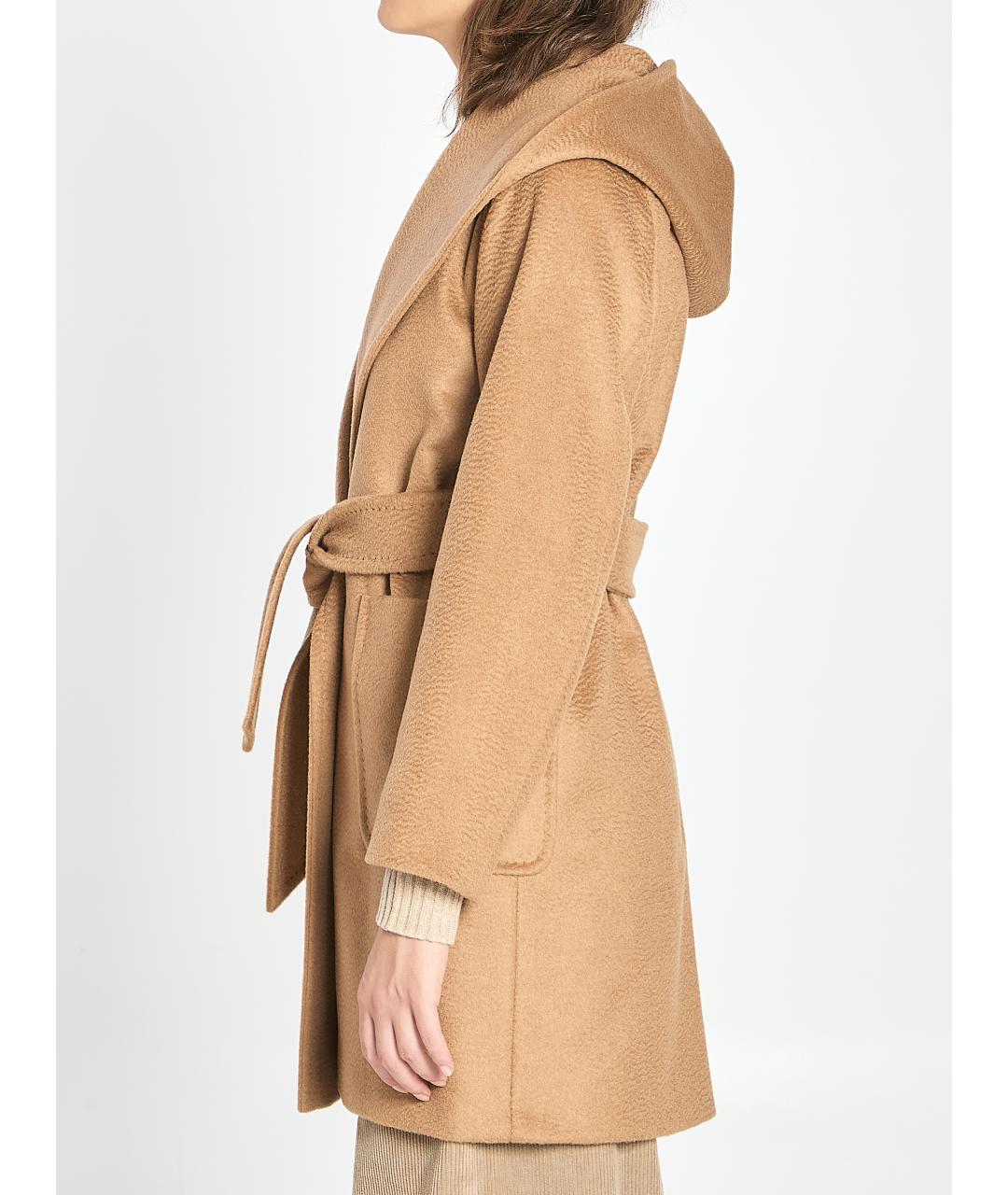 MAX MARA Бежевое пальто, фото 4