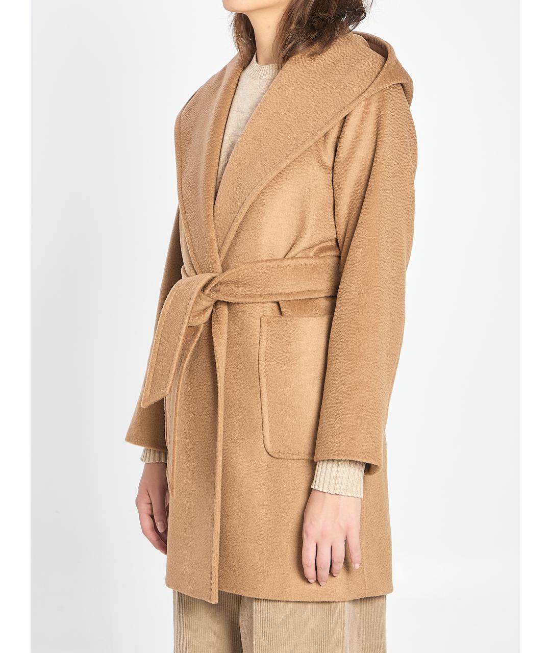 MAX MARA Бежевое пальто, фото 3