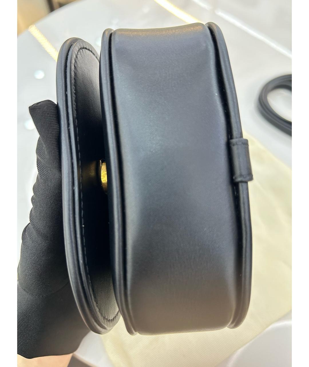 FENDI Черная кожаная сумка тоут, фото 3