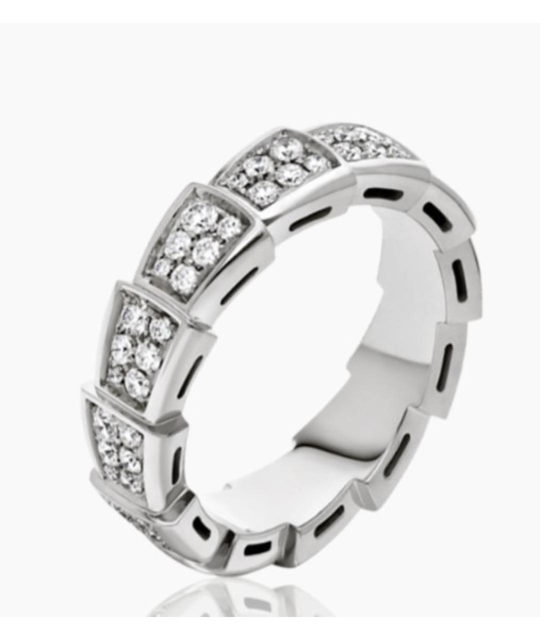 BVLGARI Серебряное кольцо из белого золота, фото 6