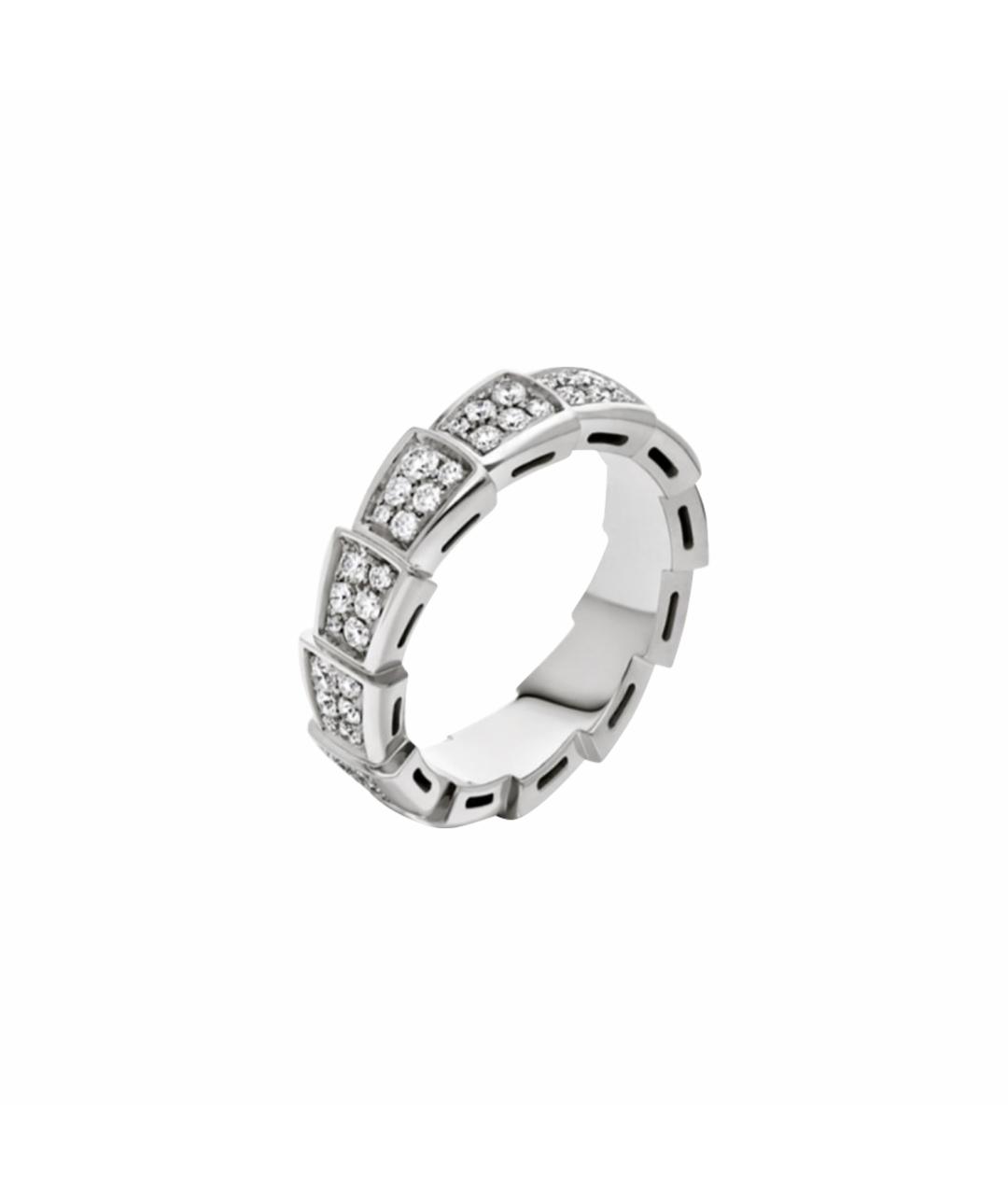 BVLGARI Серебряное кольцо из белого золота, фото 1