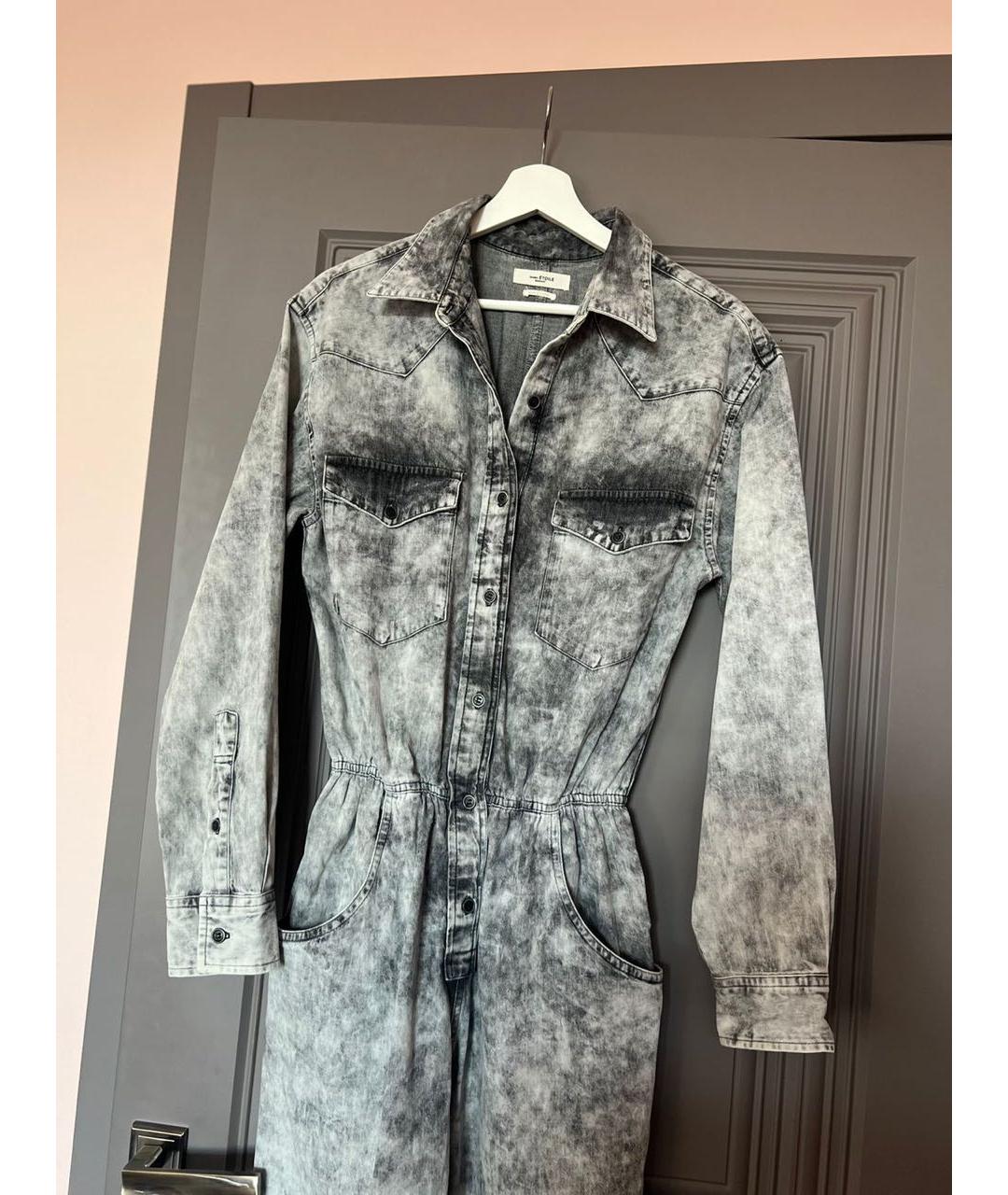ISABEL MARANT Серый комбинезон, фото 5