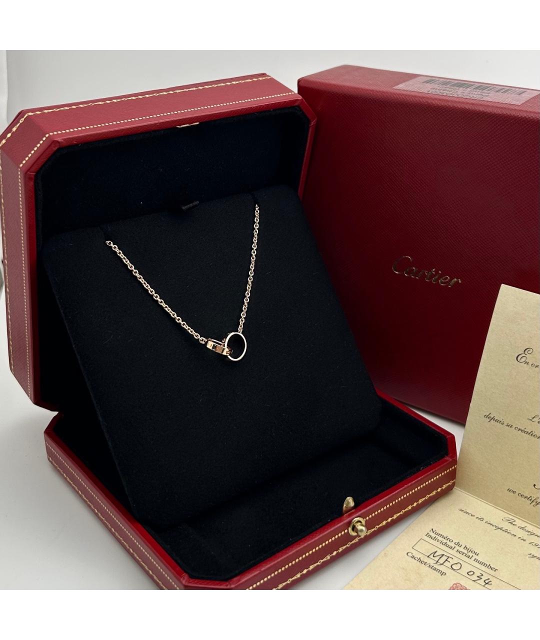 CARTIER Золотое колье из розового золота, фото 3