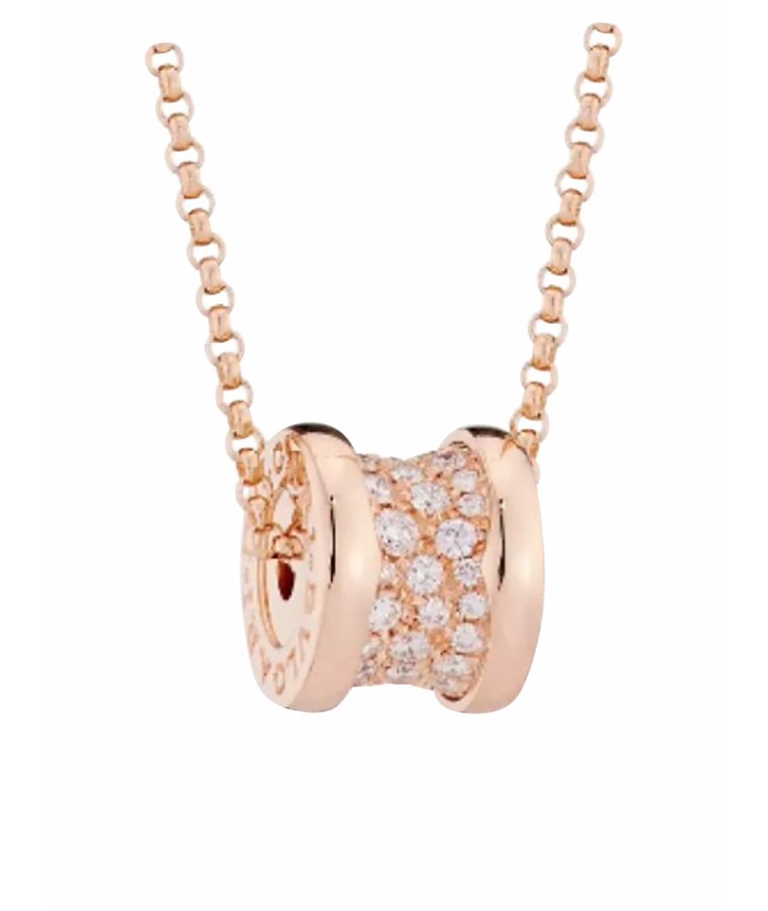 BVLGARI Золотое колье из розового золота, фото 1