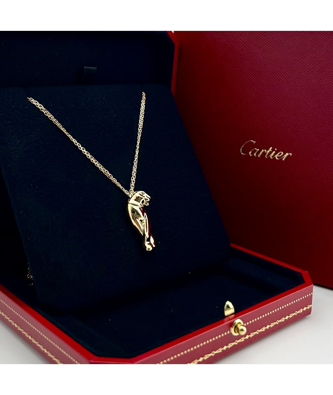 CARTIER Золотое колье из желтого золота, фото 2