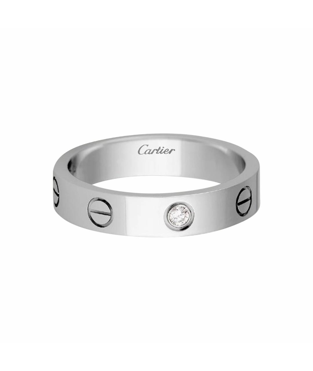 CARTIER Серебряное кольцо из белого золота, фото 1