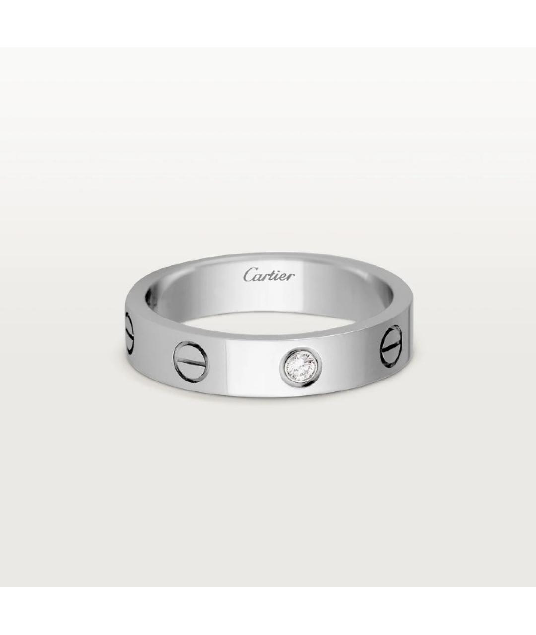 CARTIER Серебряное кольцо из белого золота, фото 6