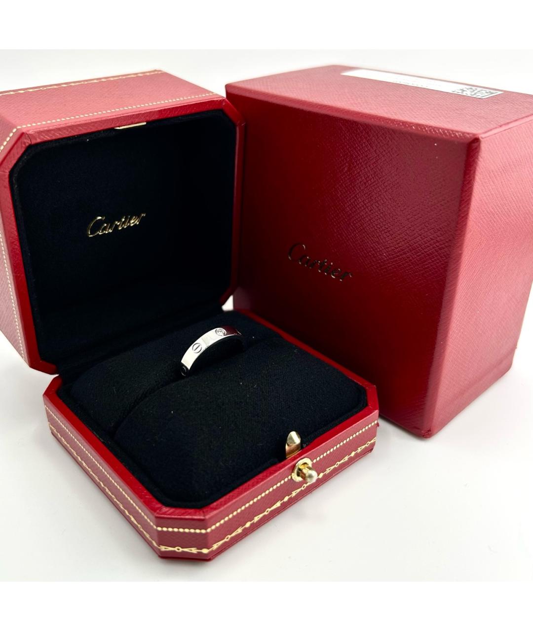 CARTIER Серебряное кольцо из белого золота, фото 3