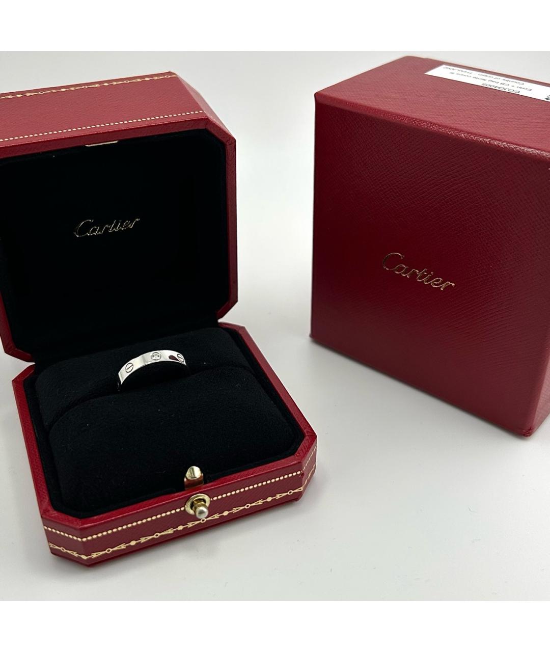 CARTIER Серебряное кольцо из белого золота, фото 2