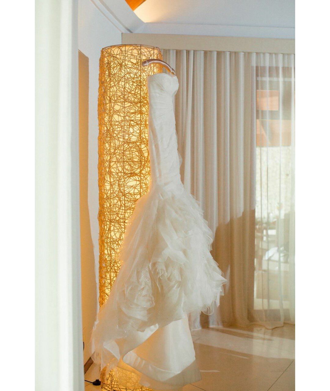 VERA WANG Белое свадебное платье, фото 3