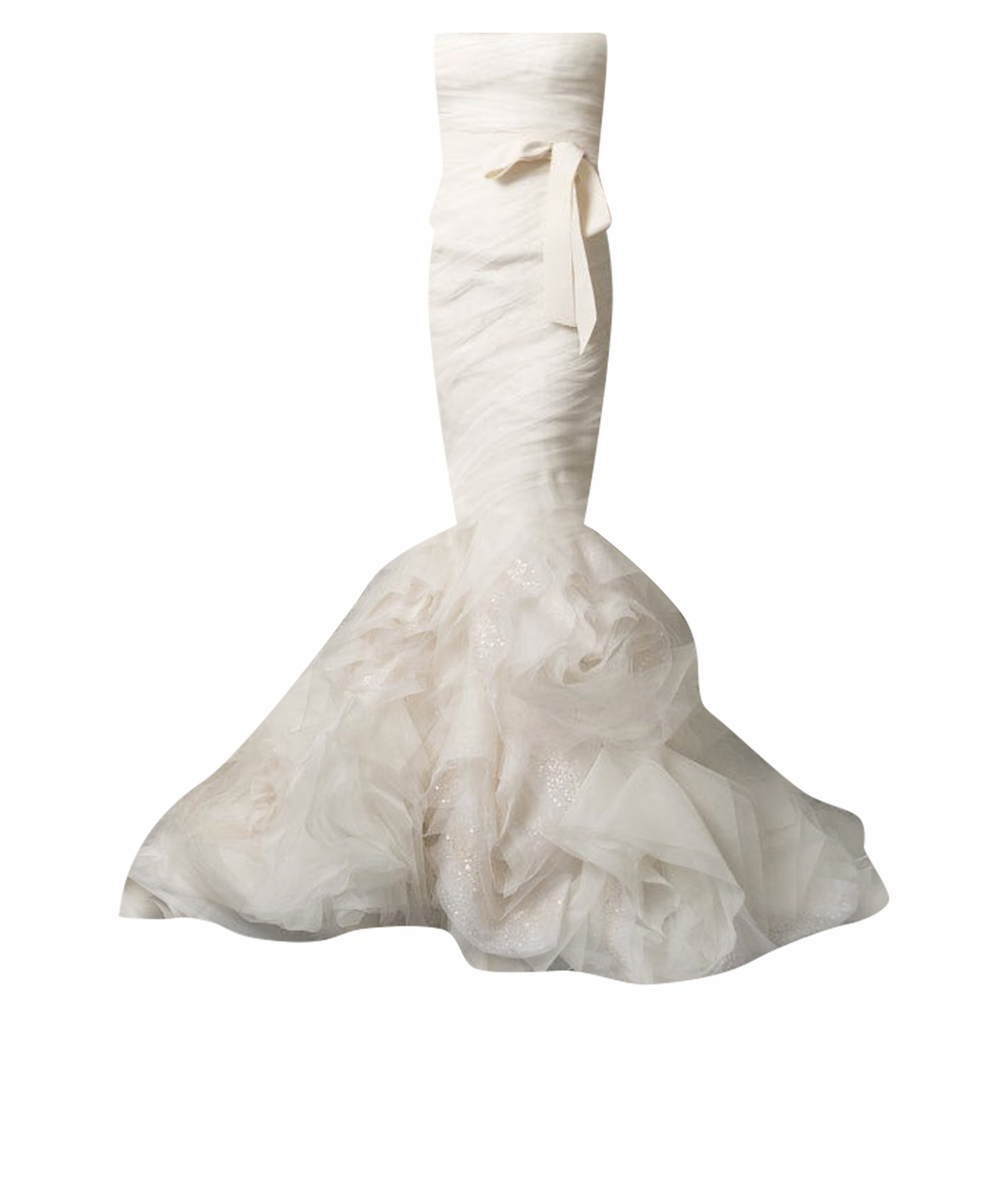 VERA WANG Белое свадебное платье, фото 1