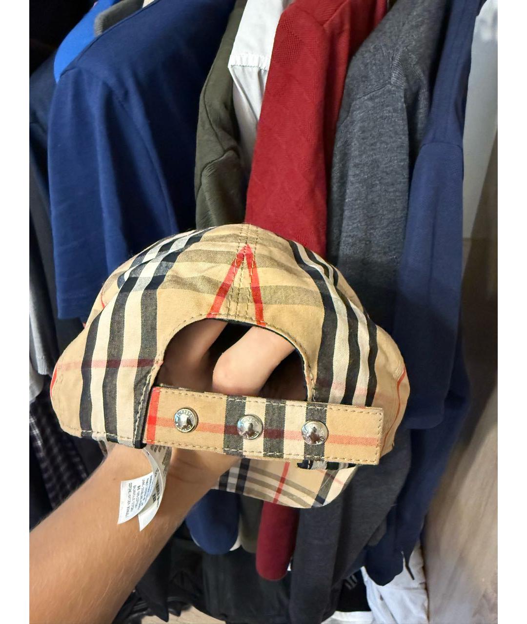 BURBERRY Мульти кепка/бейсболка, фото 2