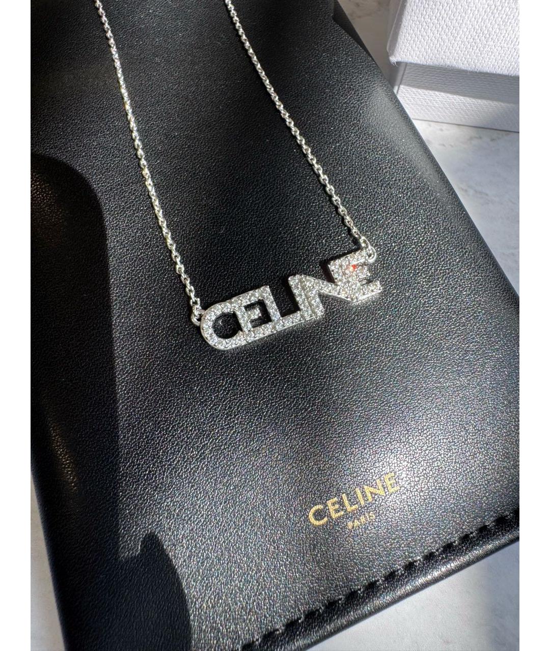 CELINE Серебряная латунная подвеска, фото 4