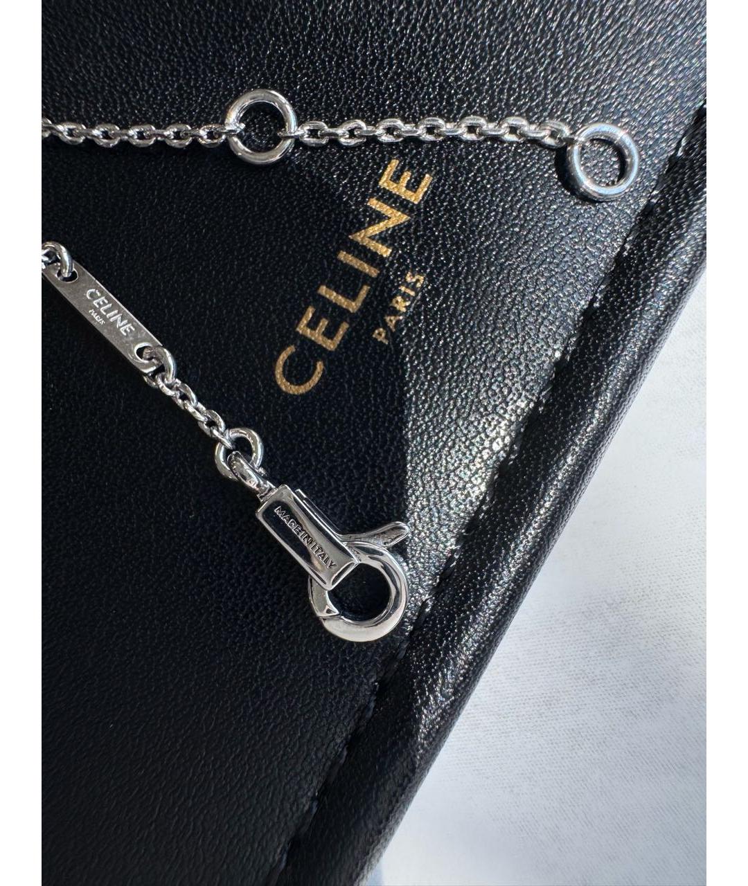 CELINE Серебряная латунная подвеска, фото 6