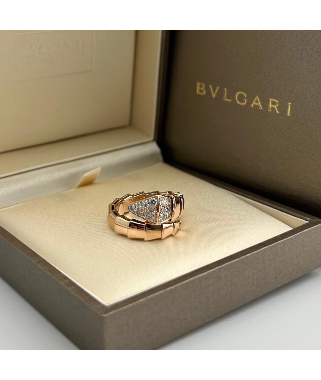 BVLGARI Золотое кольцо из розового золота, фото 3
