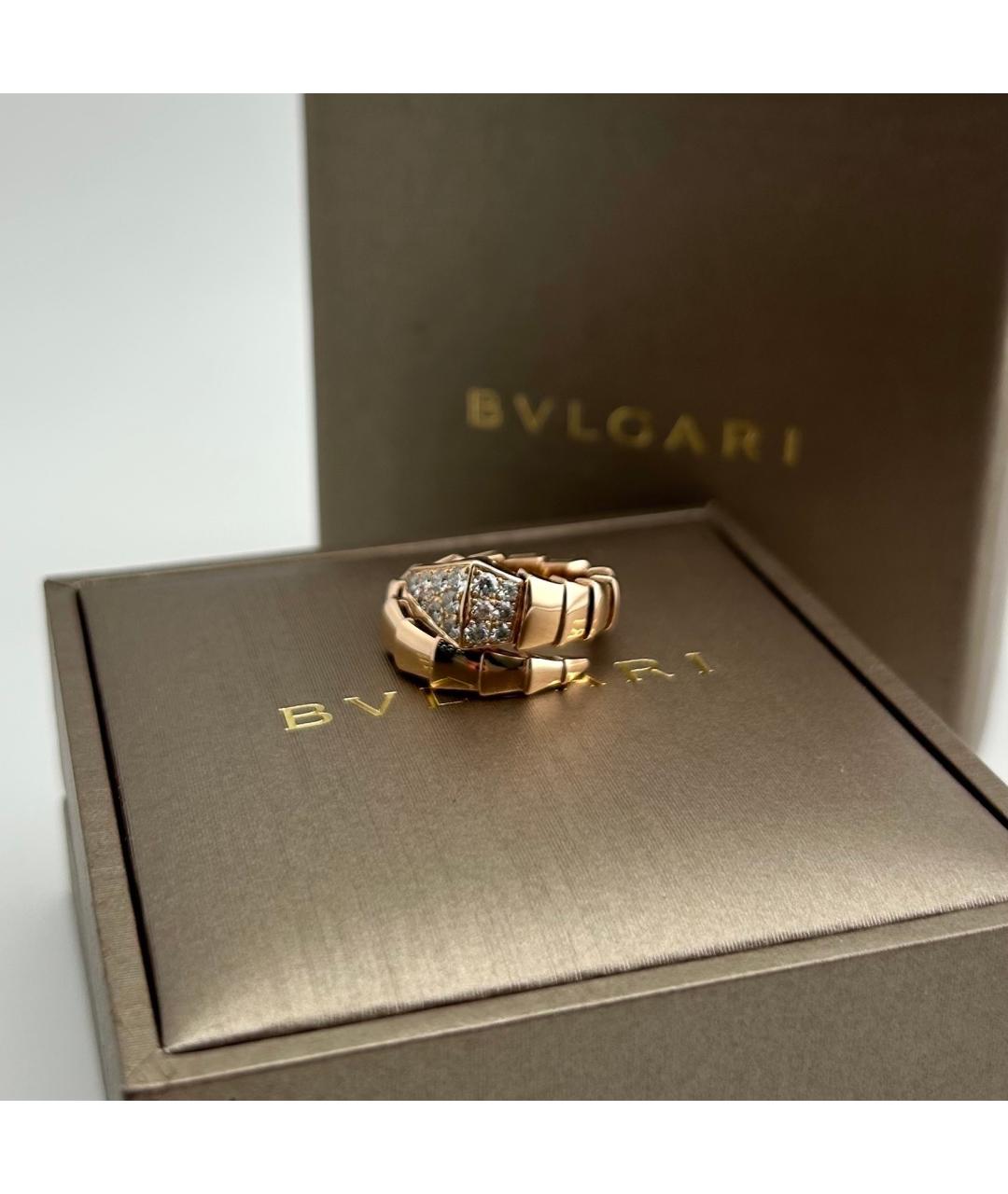 BVLGARI Золотое кольцо из розового золота, фото 5