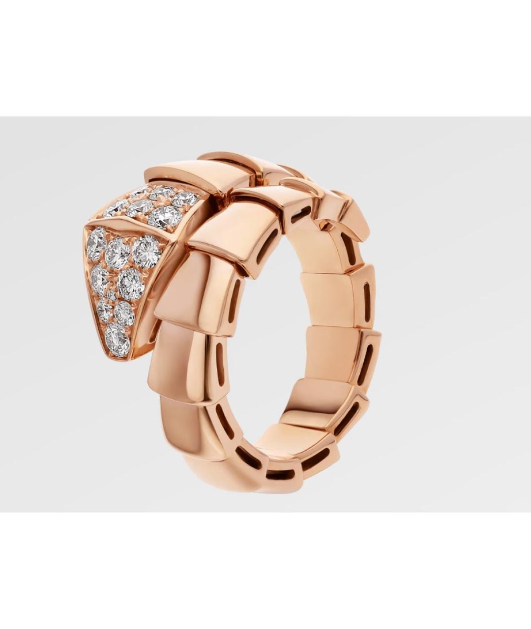 BVLGARI Золотое кольцо из розового золота, фото 8