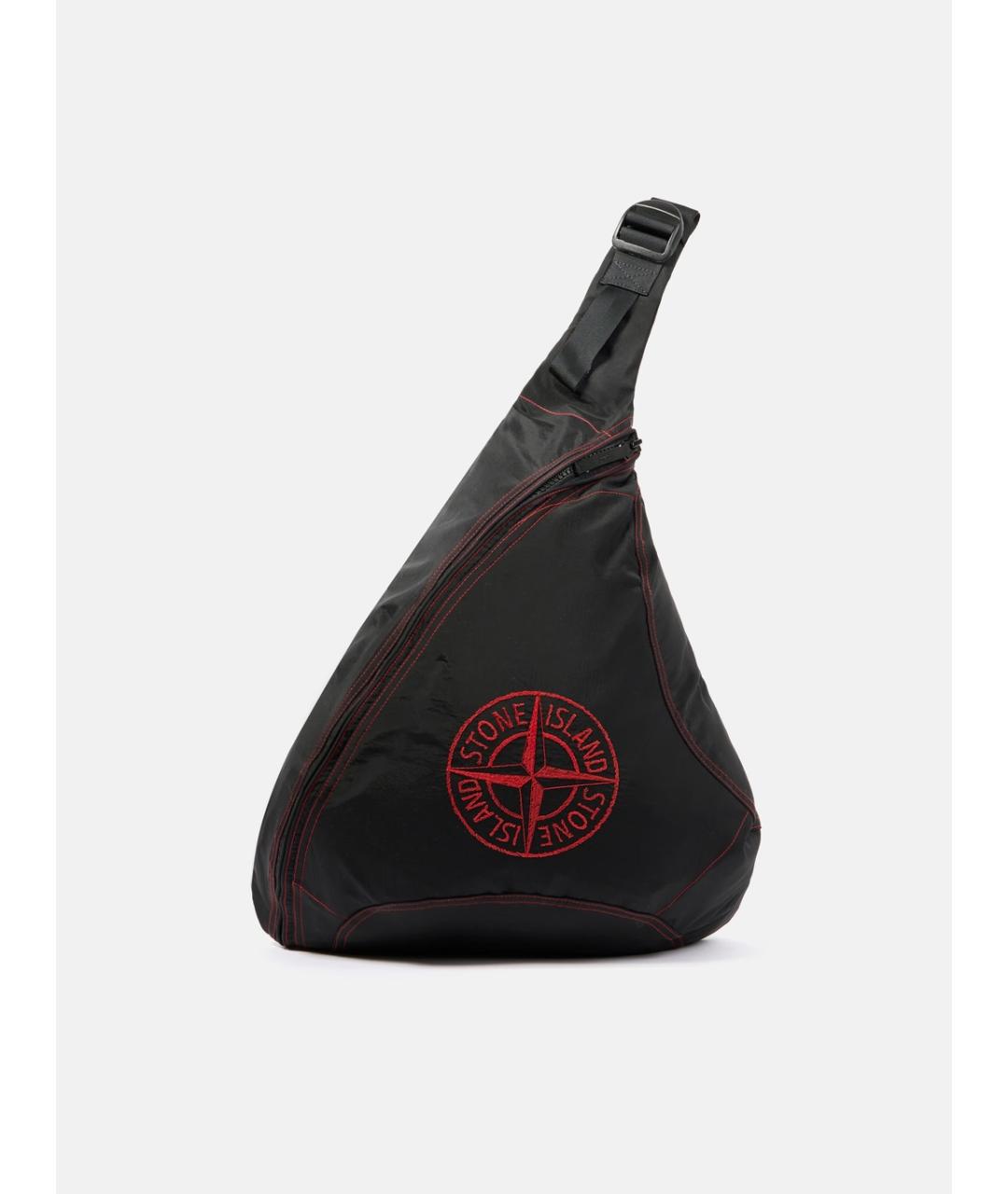 STONE ISLAND Черный рюкзак, фото 10