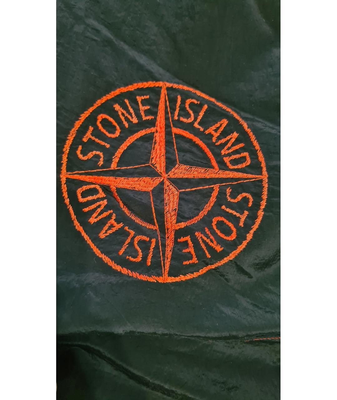 STONE ISLAND Черный рюкзак, фото 4