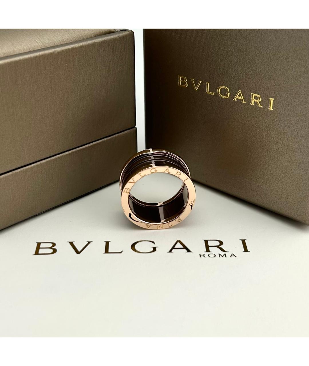 BVLGARI Золотое кольцо из розового золота, фото 3