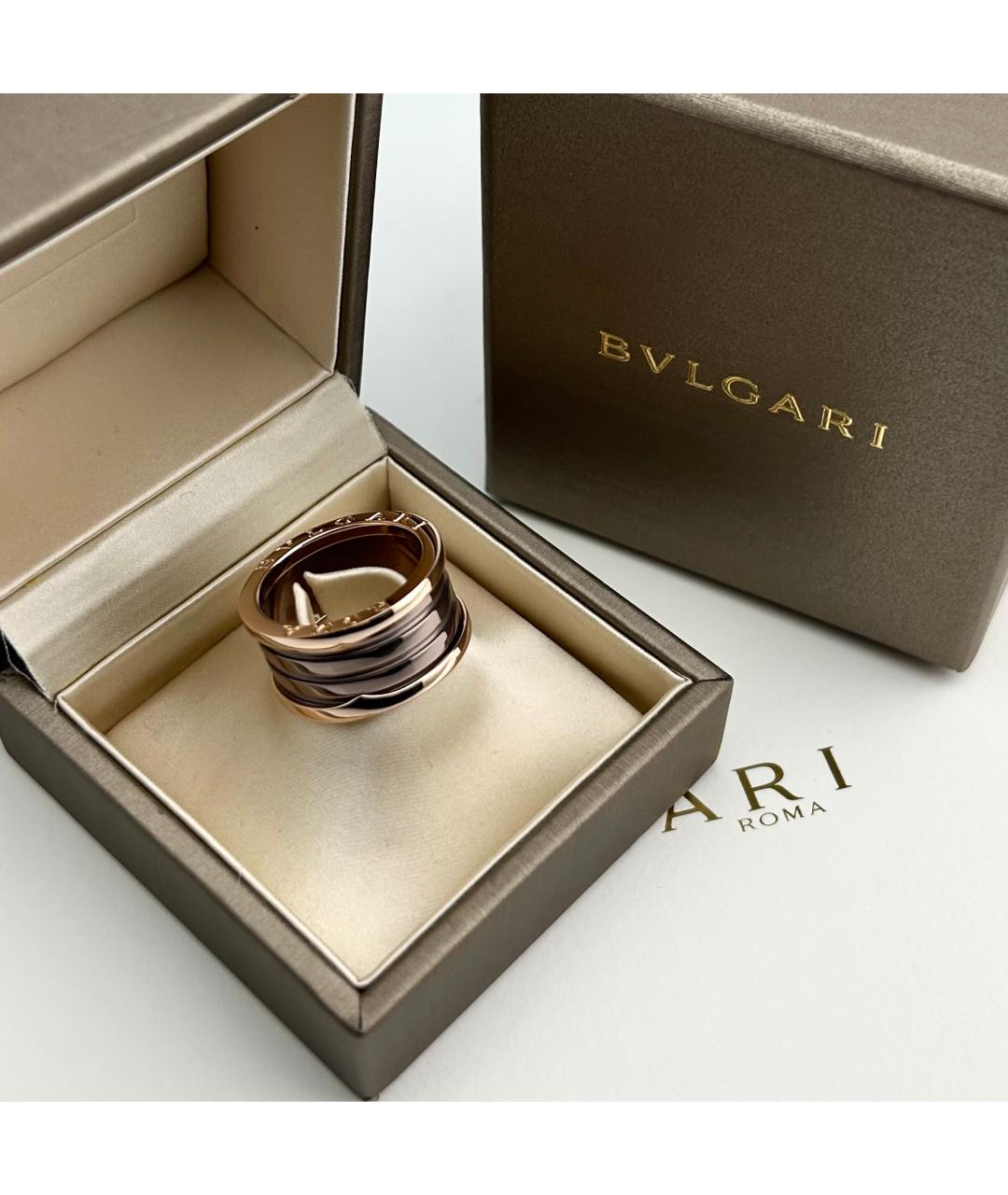 BVLGARI Золотое кольцо из розового золота, фото 5