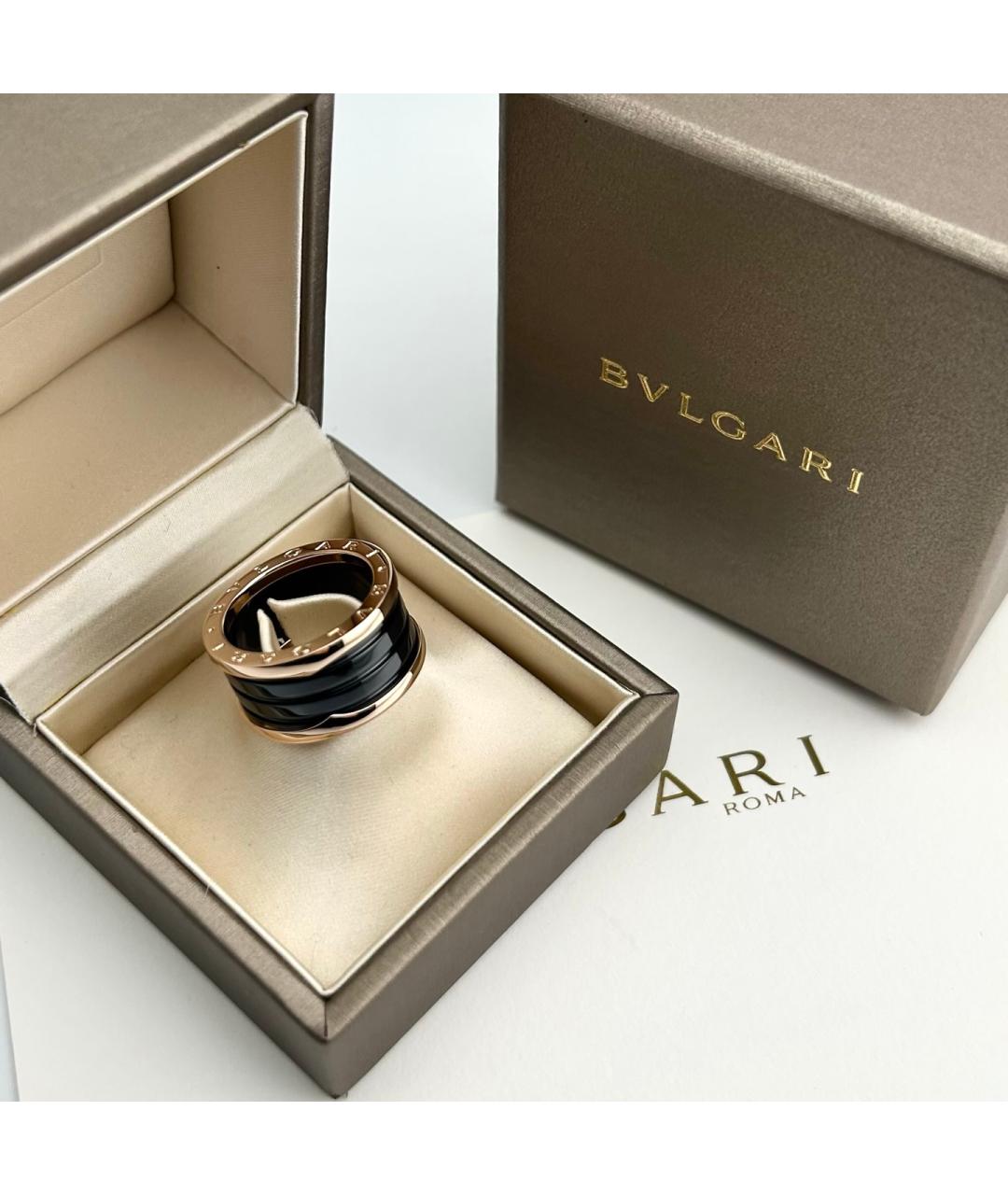 BVLGARI Золотое кольцо из розового золота, фото 4