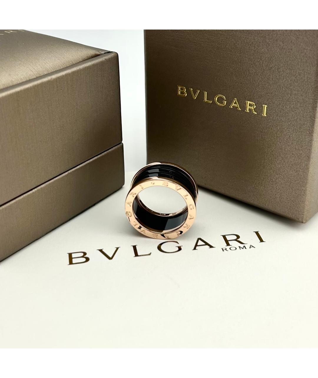 BVLGARI Золотое кольцо из розового золота, фото 3