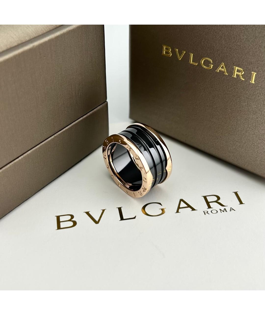 BVLGARI Золотое кольцо из розового золота, фото 2