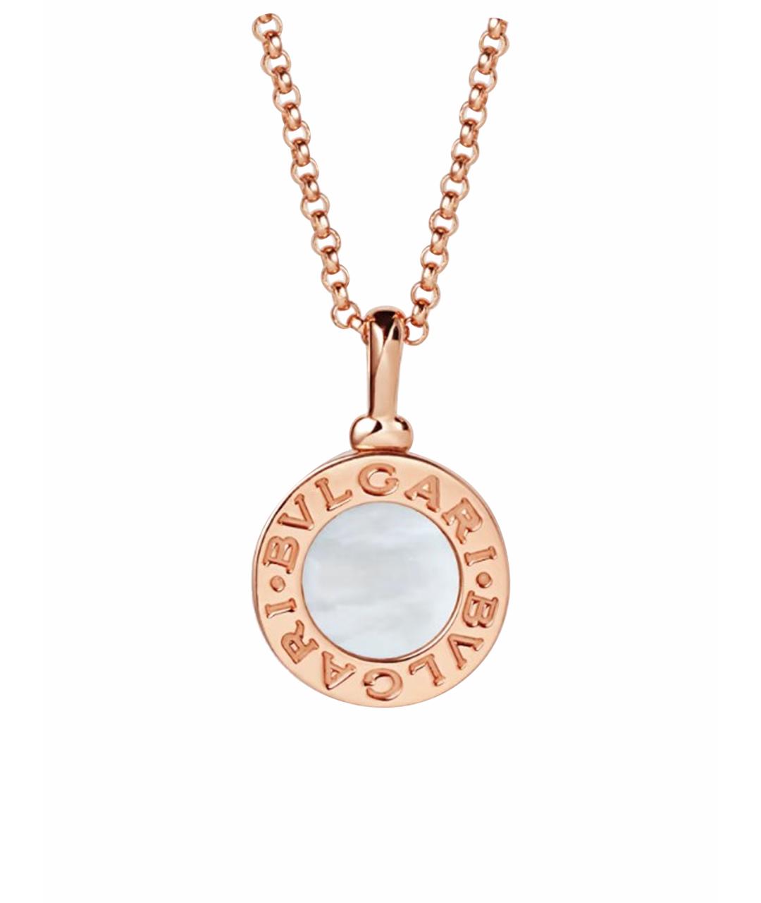 BVLGARI Золотое колье из розового золота, фото 1