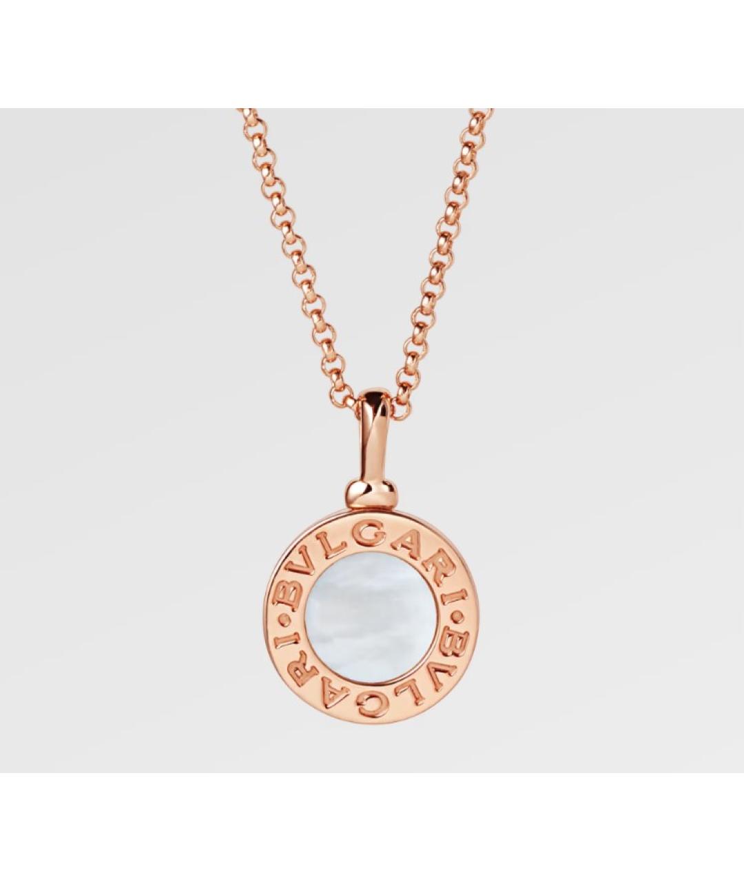 BVLGARI Золотое колье из розового золота, фото 7