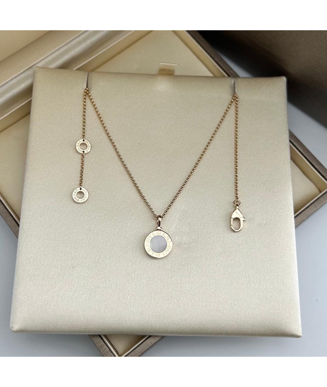 BVLGARI Золотое колье из розового золота, фото 5