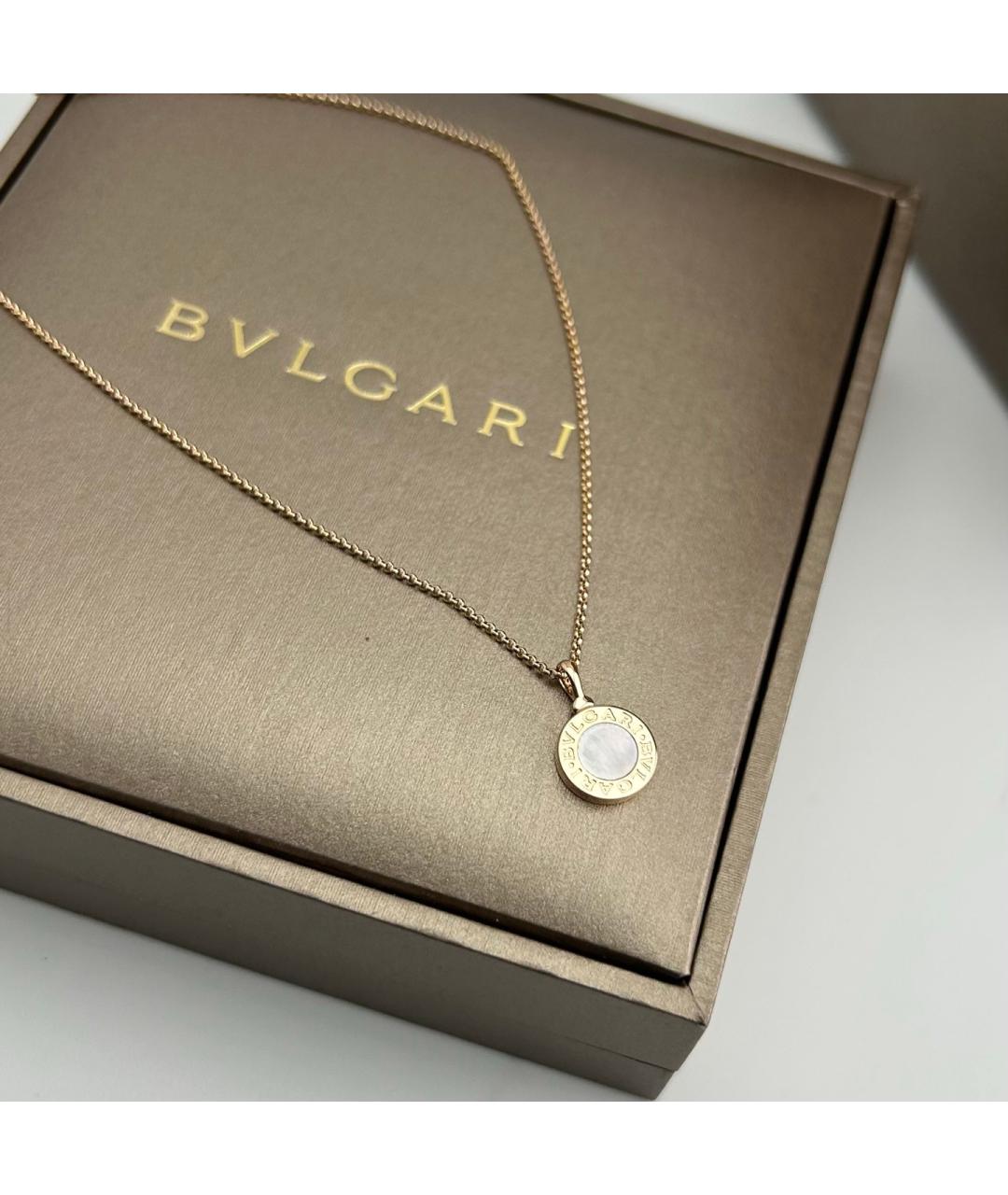 BVLGARI Золотое колье из розового золота, фото 6