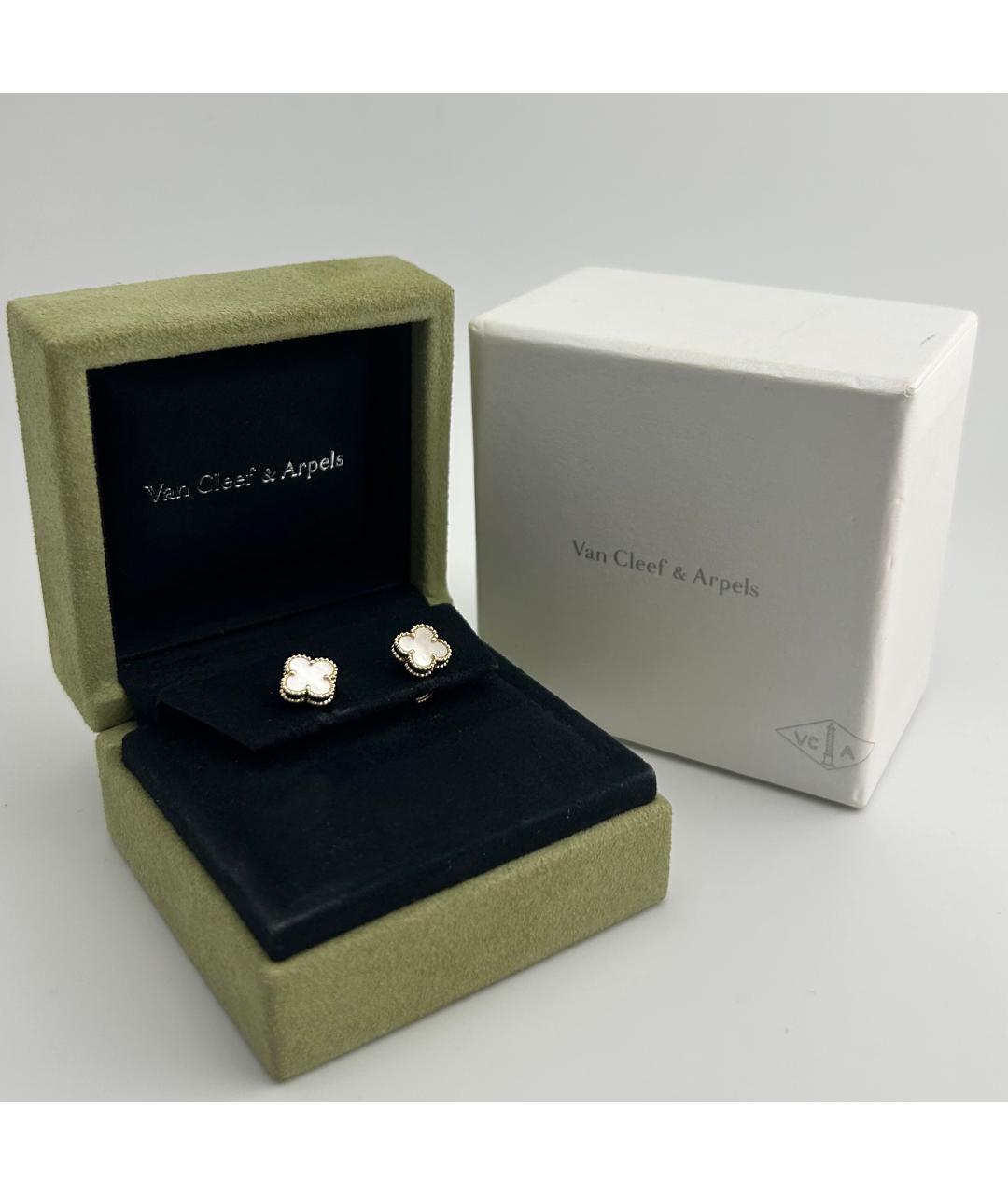 VAN CLEEF & ARPELS Золотые серьги из розового золота, фото 2