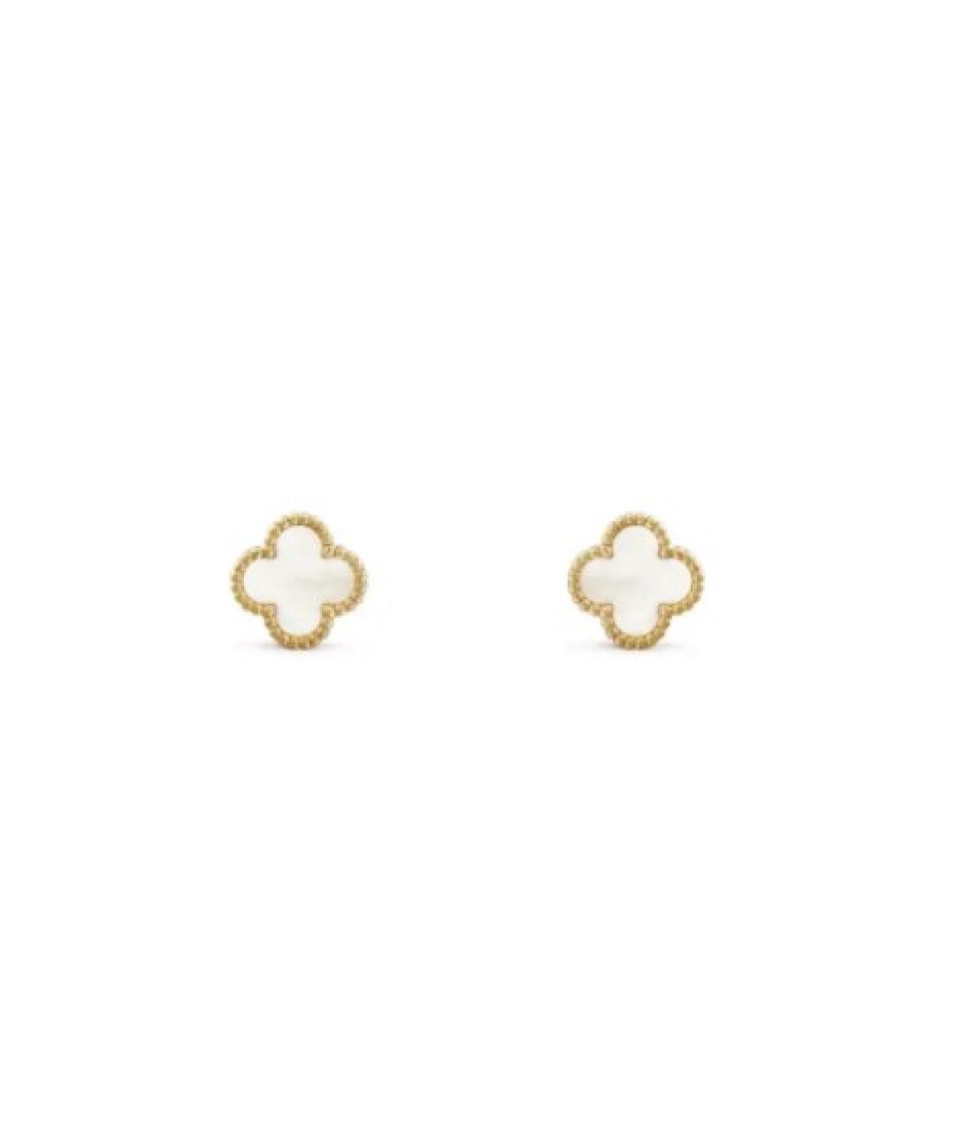 VAN CLEEF & ARPELS Золотые серьги из розового золота, фото 8