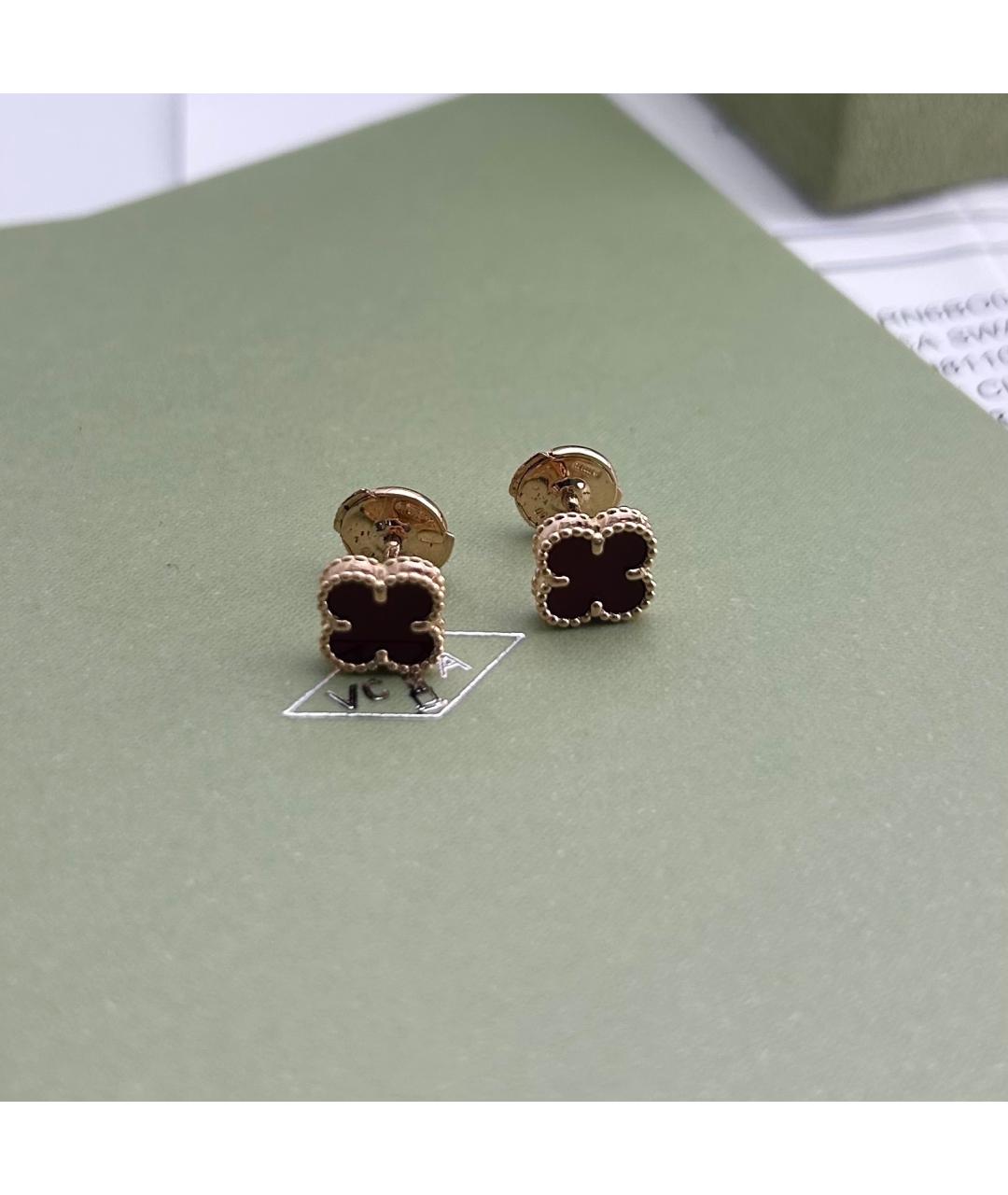 VAN CLEEF & ARPELS Золотые серьги из желтого золота, фото 6