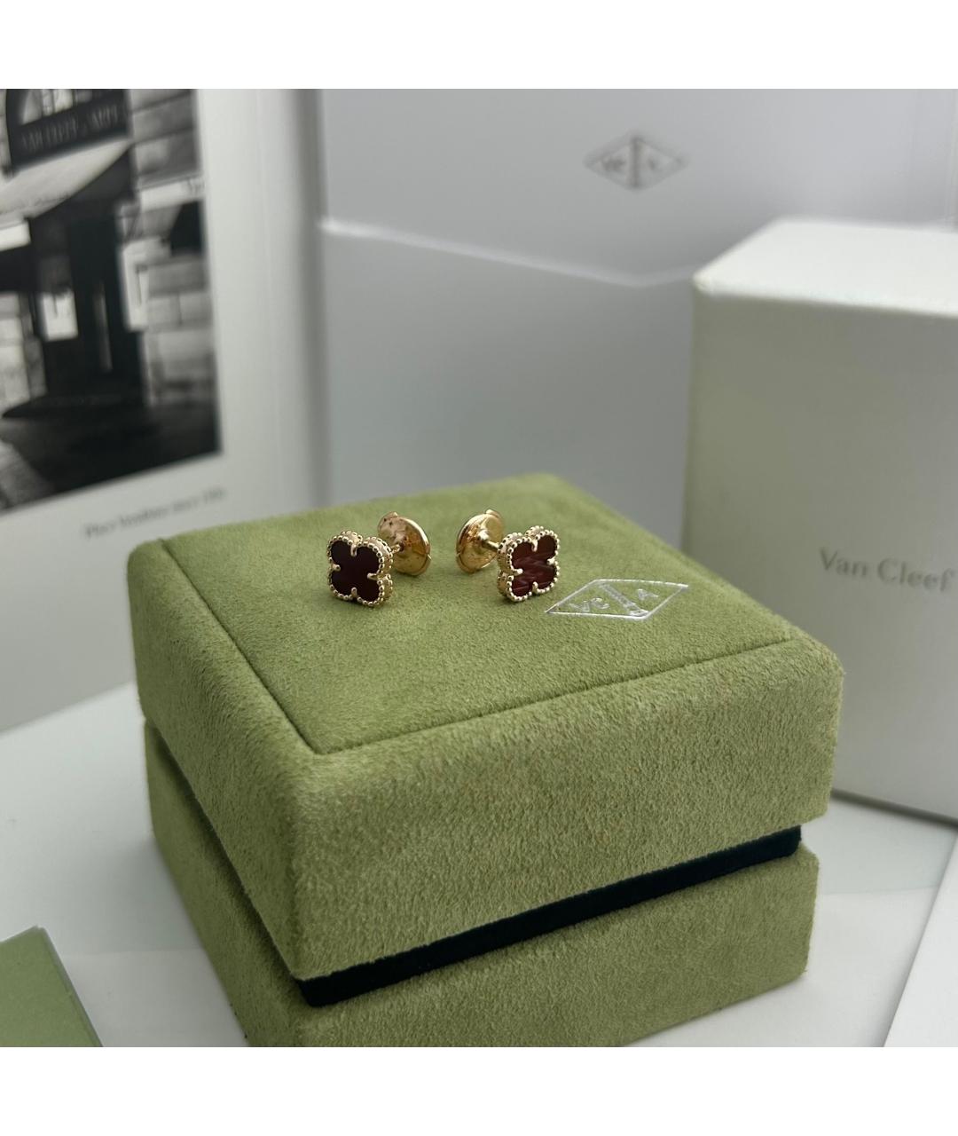 VAN CLEEF & ARPELS Золотые серьги из желтого золота, фото 7