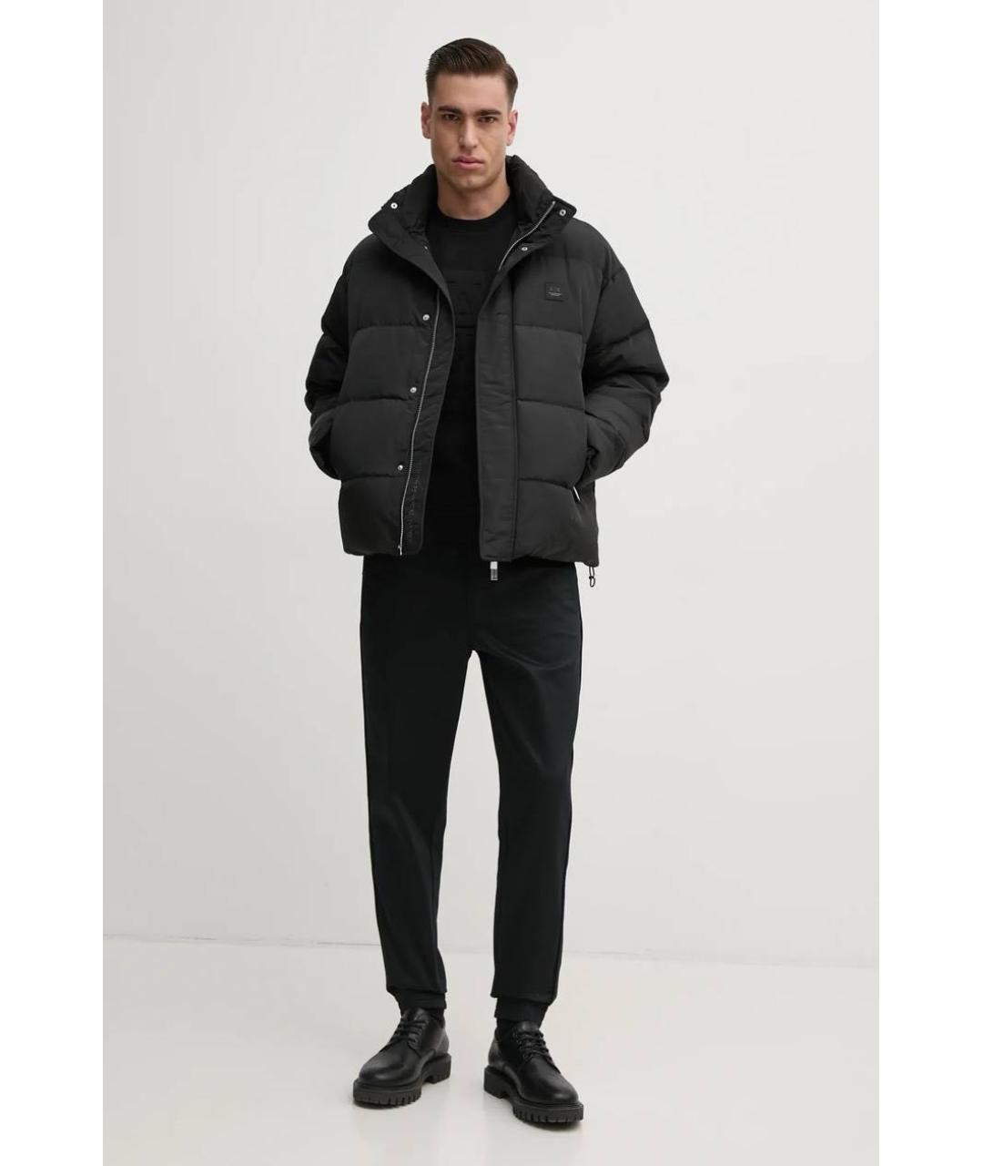 ARMANI EXCHANGE Черная куртка, фото 4