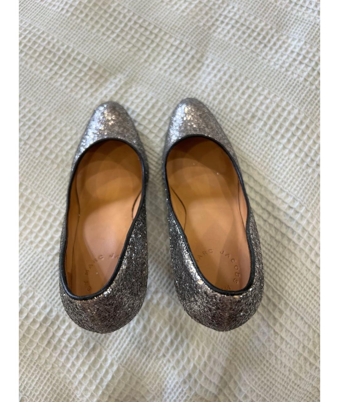 MARC JACOBS Серебряные туфли, фото 3