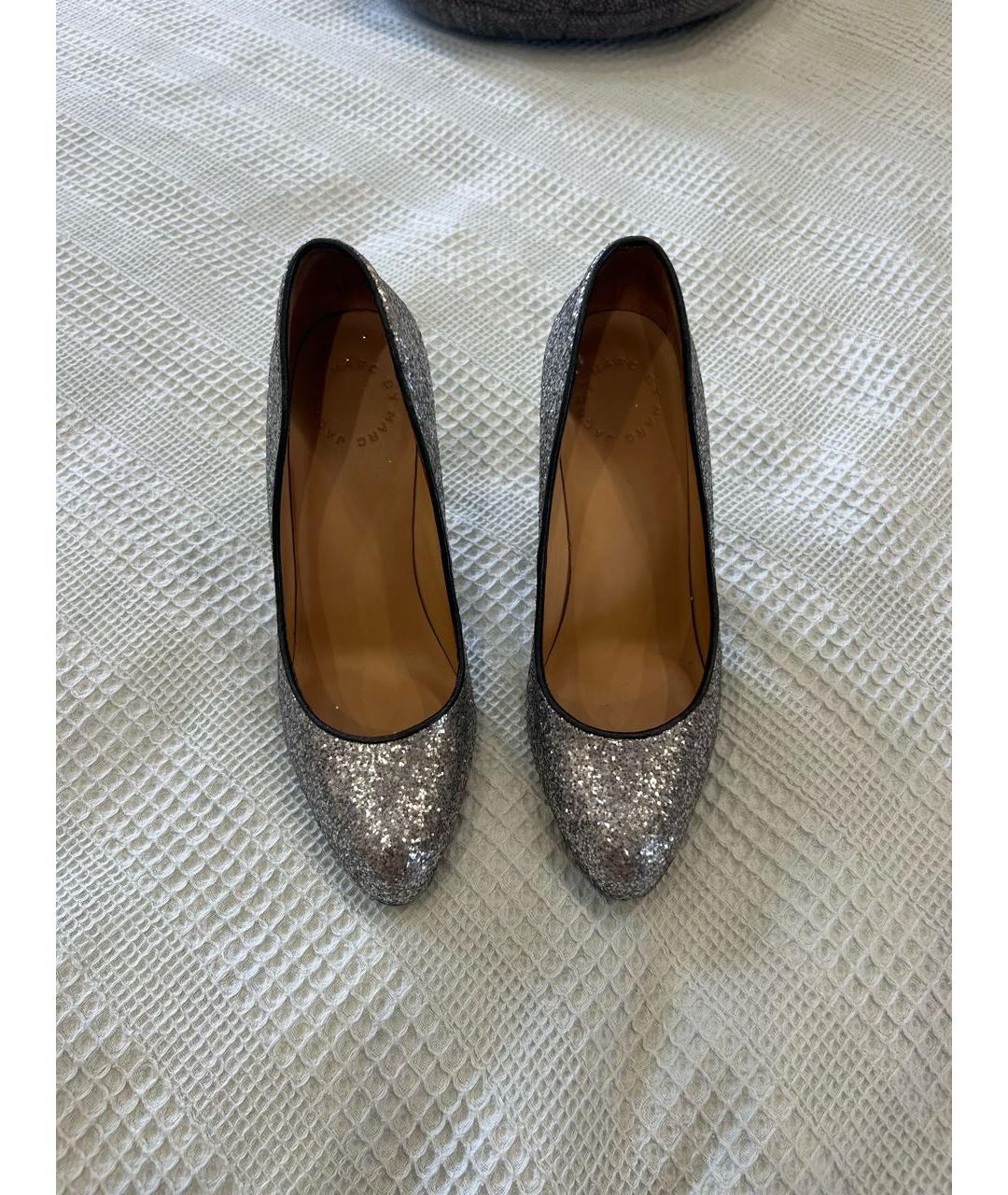 MARC JACOBS Серебряные туфли, фото 2