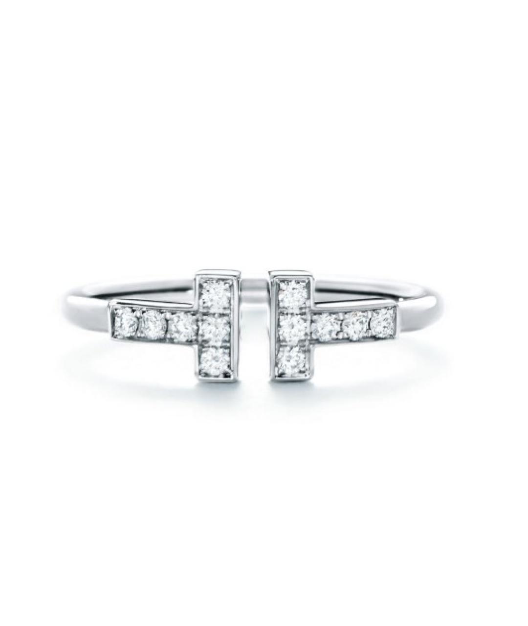 TIFFANY&CO Серебряное кольцо из белого золота, фото 6