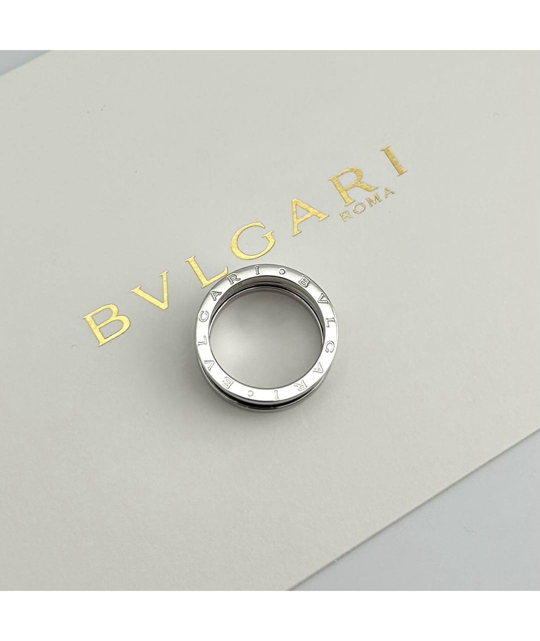 BVLGARI Серебряное кольцо из белого золота, фото 5