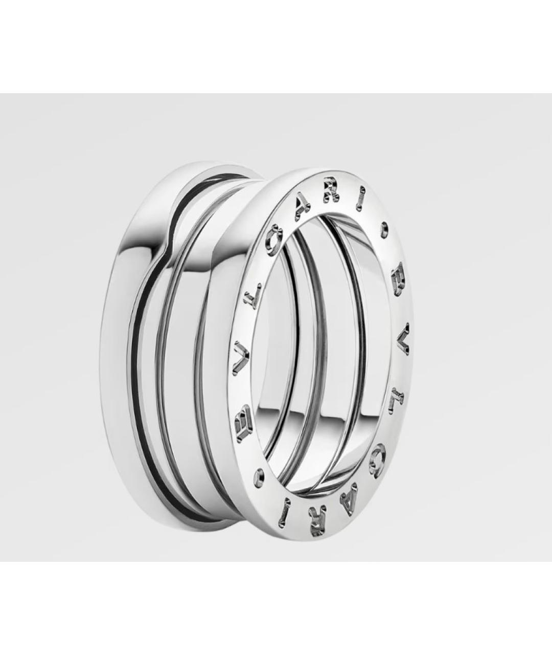 BVLGARI Серебряное кольцо из белого золота, фото 6