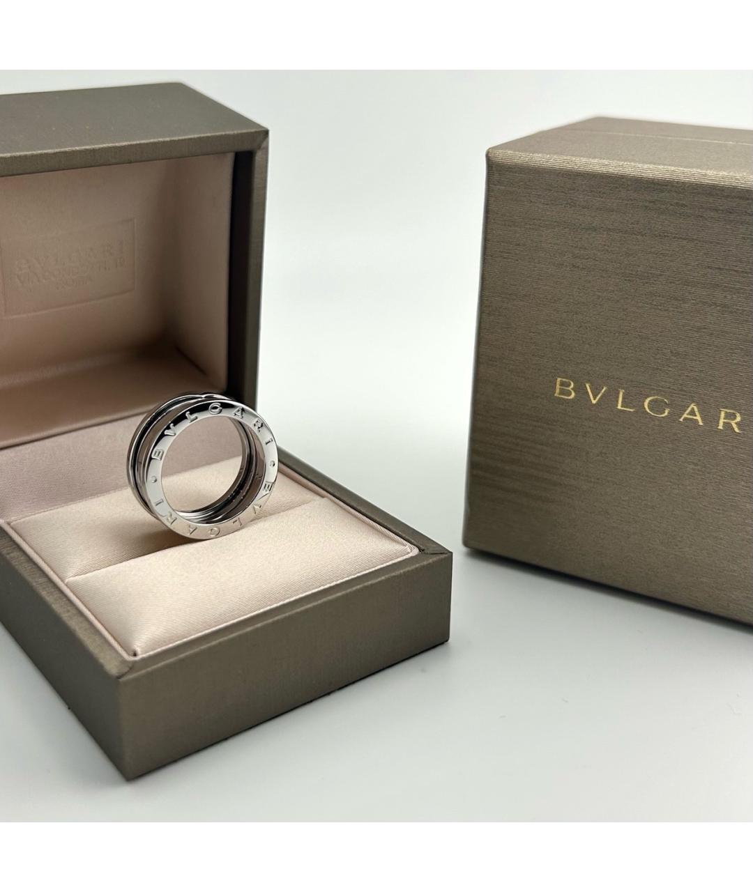 BVLGARI Серебряное кольцо из белого золота, фото 4