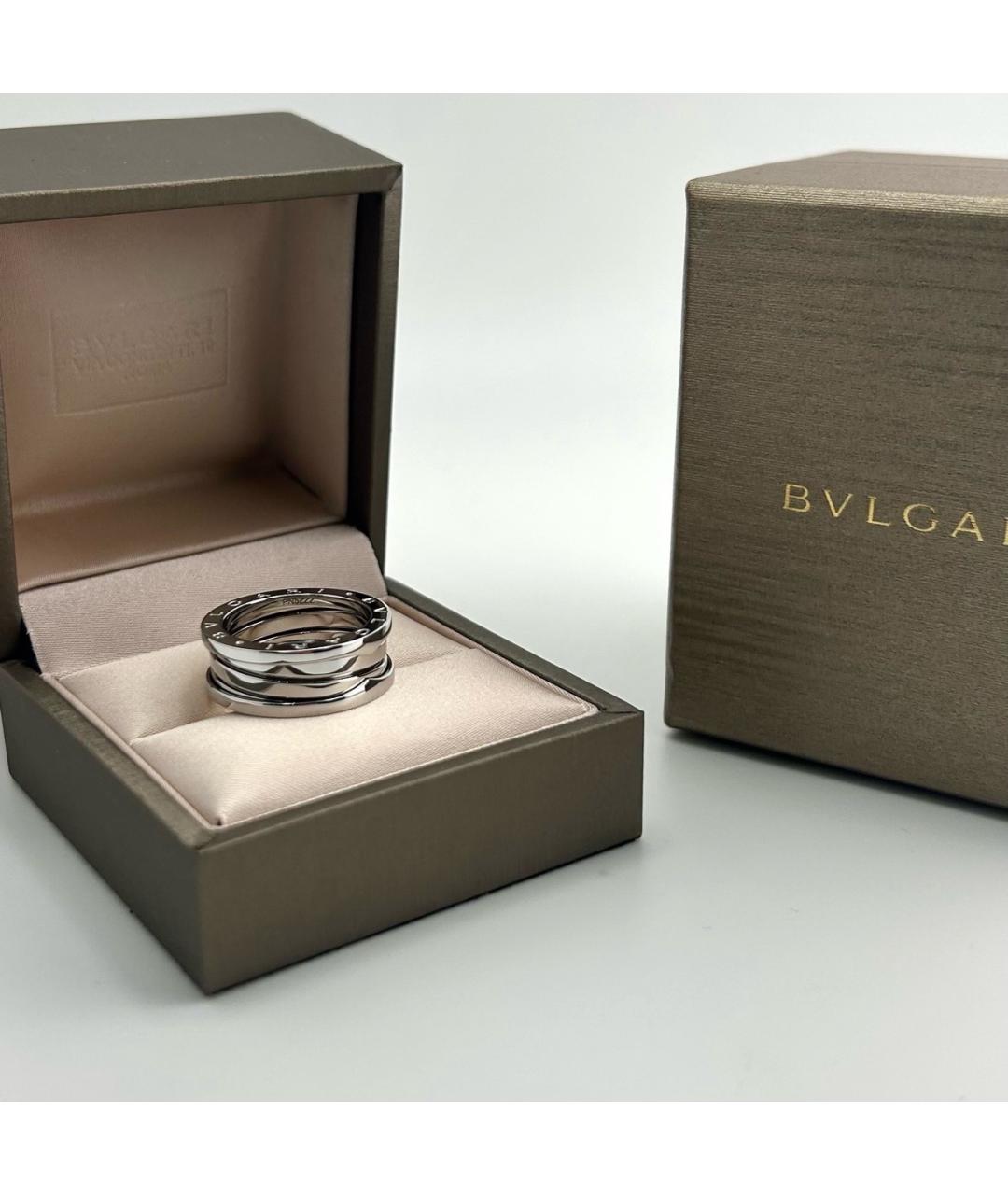 BVLGARI Серебряное кольцо из белого золота, фото 3