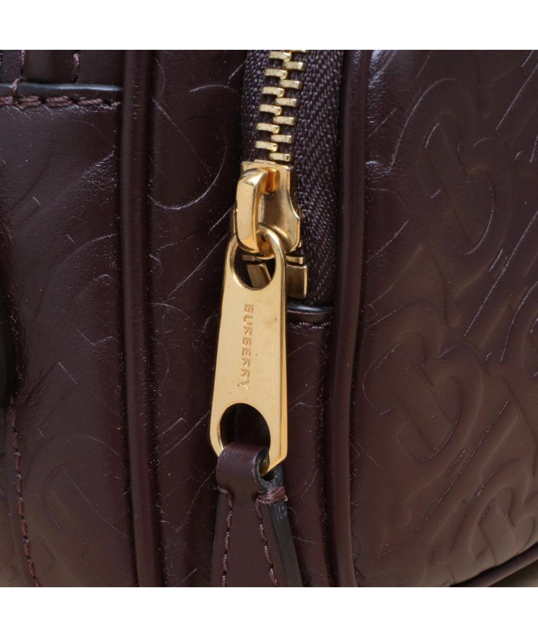 BURBERRY Кожаная сумка через плечо, фото 7