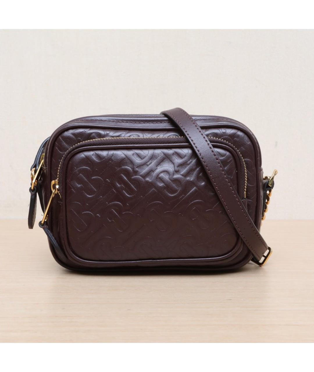 BURBERRY Кожаная сумка через плечо, фото 3