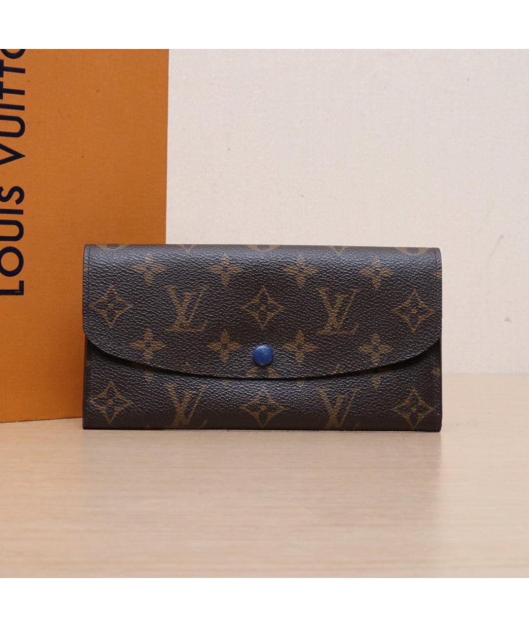 LOUIS VUITTON Коричневый кошелек, фото 2