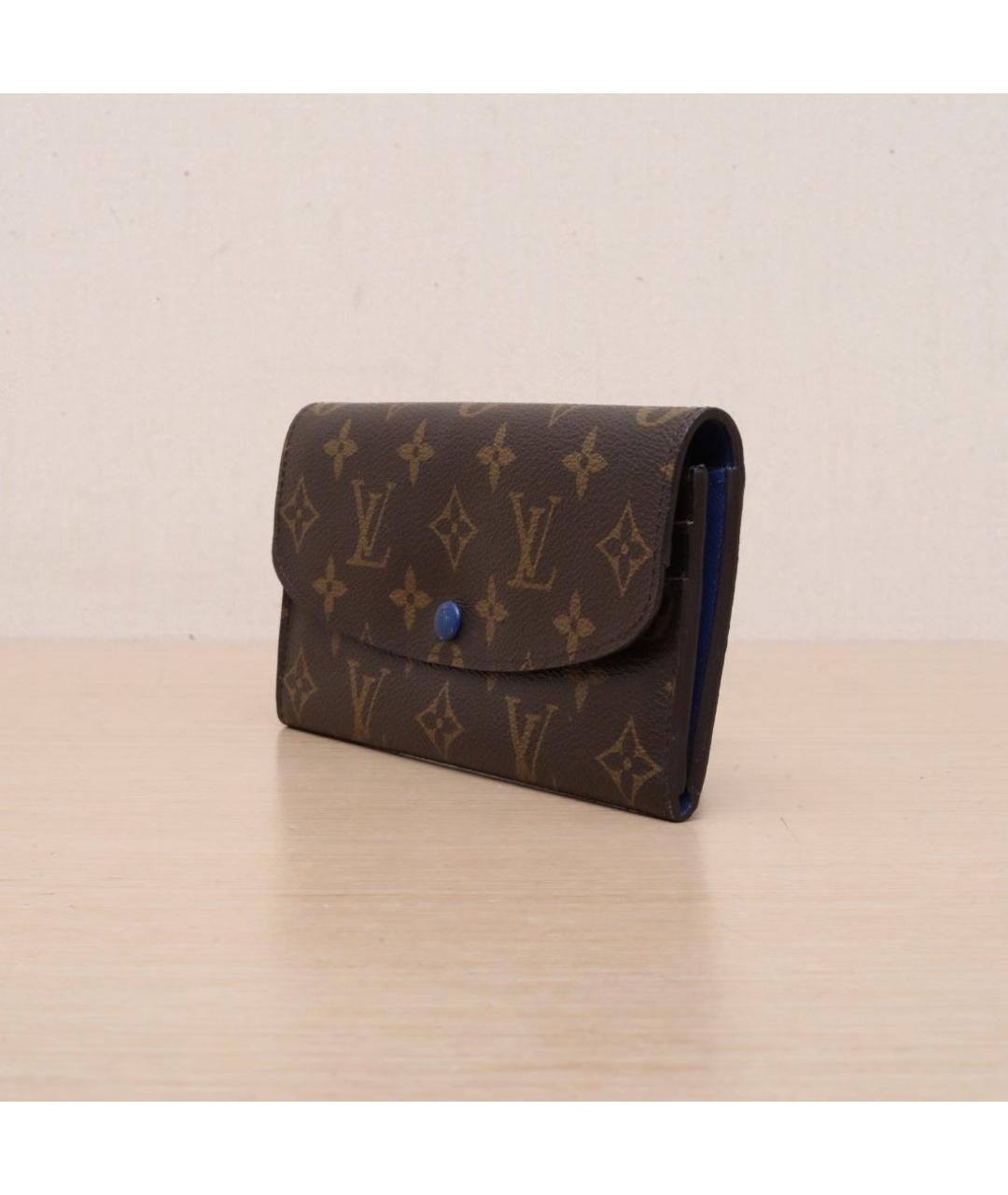 LOUIS VUITTON Коричневый кошелек, фото 4