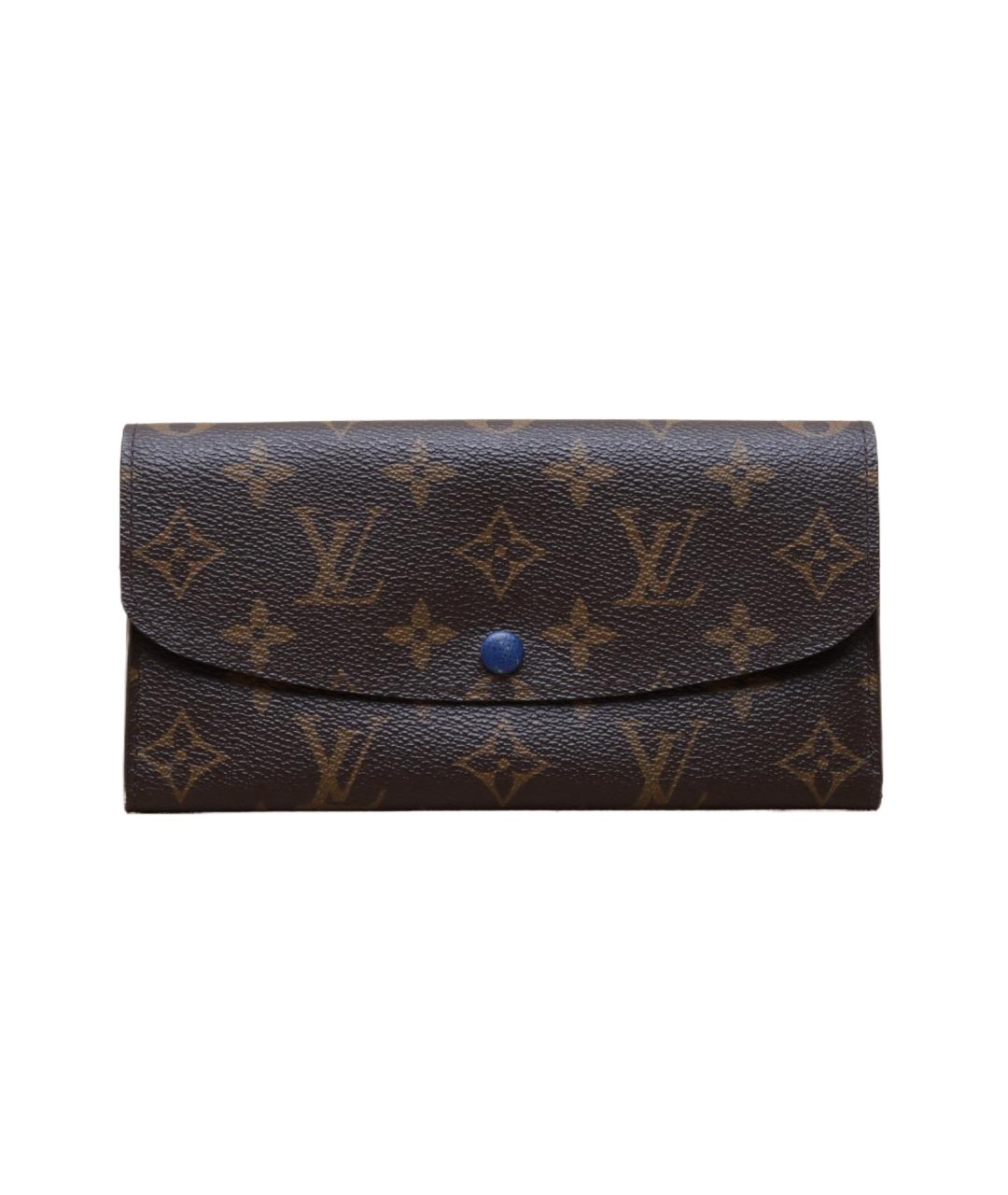 LOUIS VUITTON Коричневый кошелек, фото 1